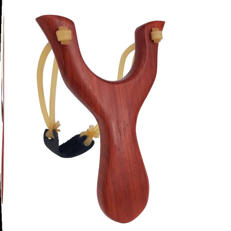 Traditional wooden slingshot outdoor competitive solid wood slingshot classic adult children toys toy wooden fork primary entry slingshot
