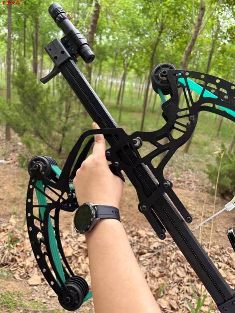 Weilong slingshot 50 consecutive hair steel beads shooting all -metal pulley dual -use consecutive large power super high precision outdoor EE
