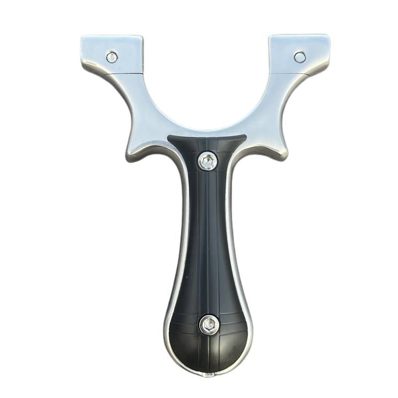 New Haoyue Metal Stainless Steel Professional Outdoor X Real Powerful Flat Dippermal Rubbing Adult Slingshot High -precision