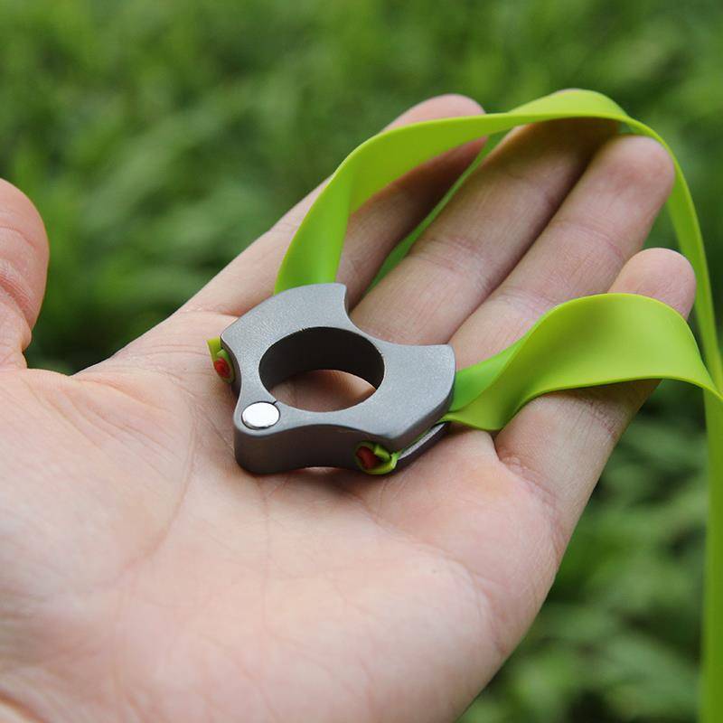 Flat rubber bands in seconds change without shelf, free -to -ball, free transform, slingshot convert artifact, no shelf converter round leather