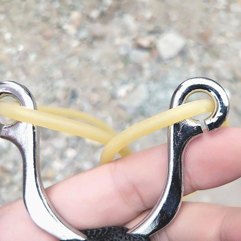 Rubber gluten slingshot rejection rod gun traditional slingshot 1745 round skin tendons high precision and accurate powerful high -pressure device hemapper