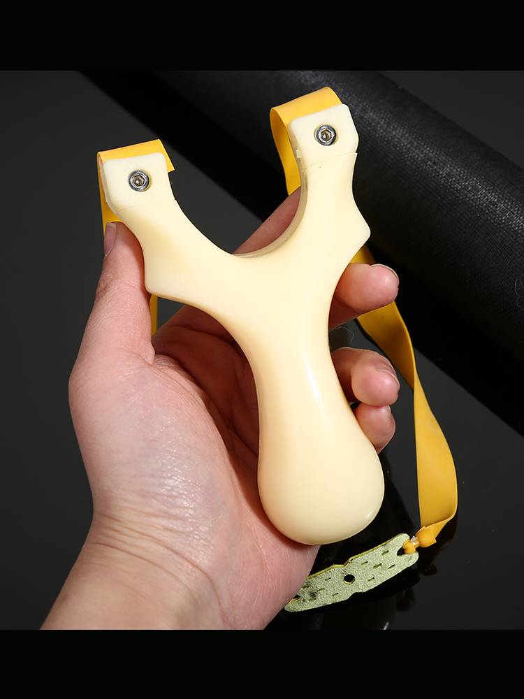 Slingshot High -precision flat rubber band new high elastic strong power, high power precision steel ball competition special toy bow