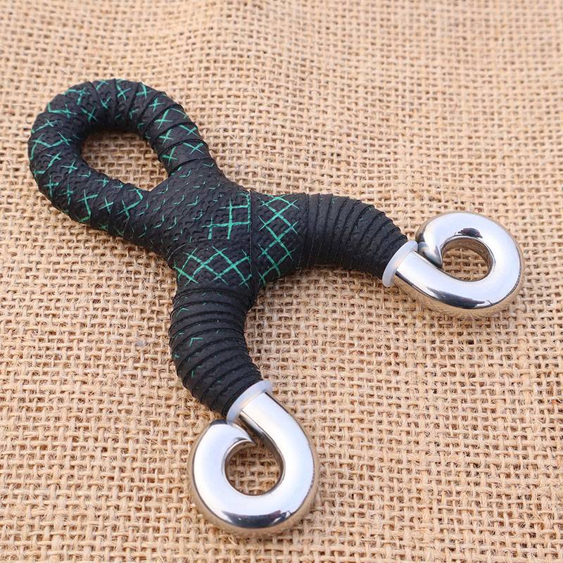 Stainless steel cold bending slingshotmmmm cold bending traditional high -precision slingshot outdoor competitive straight slingshot racket