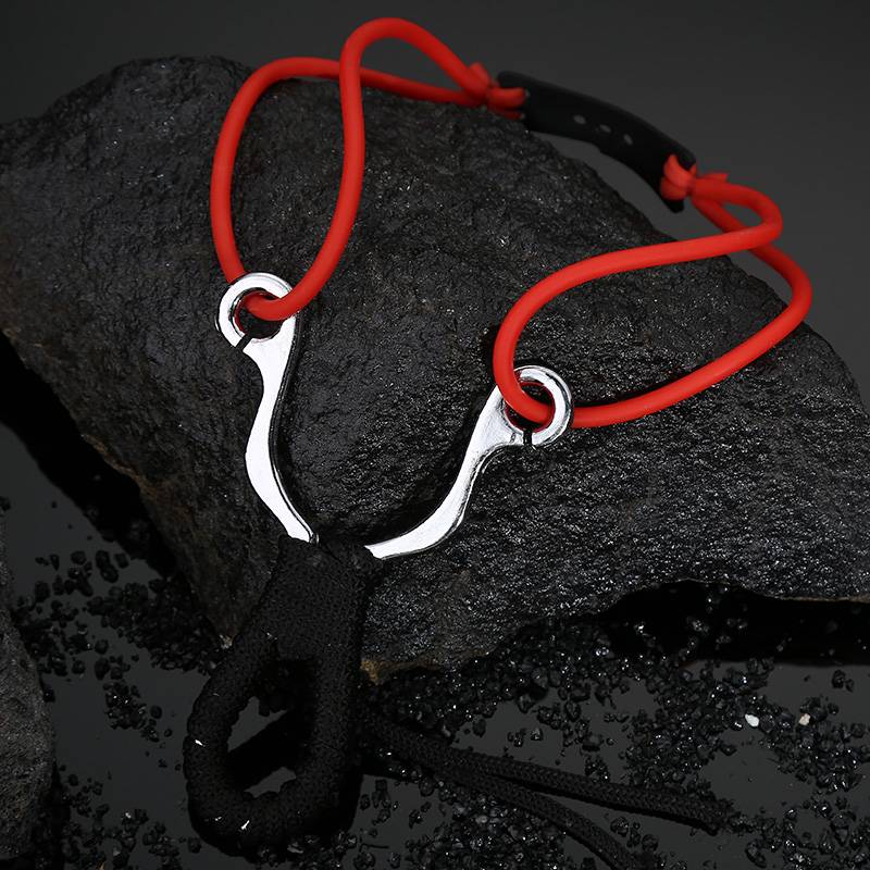 Slinges round skin tendon High -precision traditional large power new genuine mud pill steel ball special slingshot high elastic durability