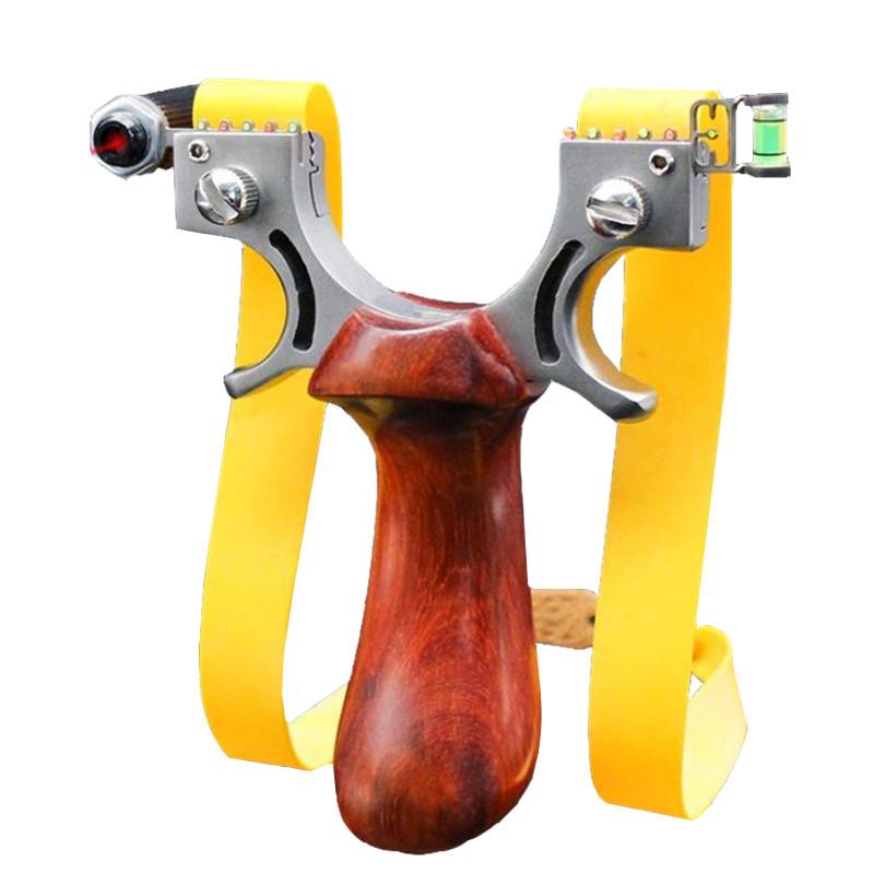 Infrared laser new slingshot authentic high -precision special wood slingshot solid wood big power flat skin chase dragon bow