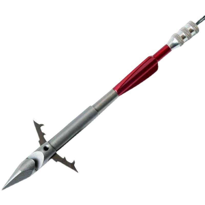 New product deep -water fish dart 440 nightmare fish darts powerful heavy -duty short strong magnetic fish dart tail wing flying shark slingshot fish