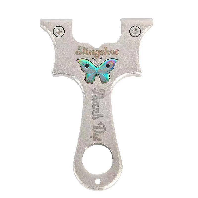 Butterflies' stainless steel-free slingshots