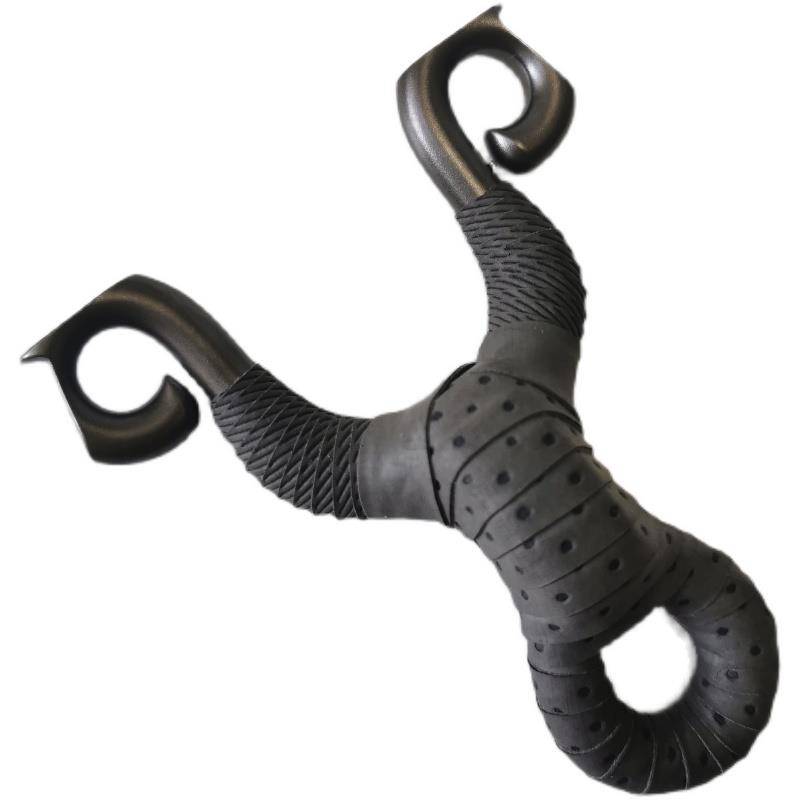 Cold bend slingshot new high -precision stainless steel cat eagle flat -head outdoor flat skin big power competitive traditional toys