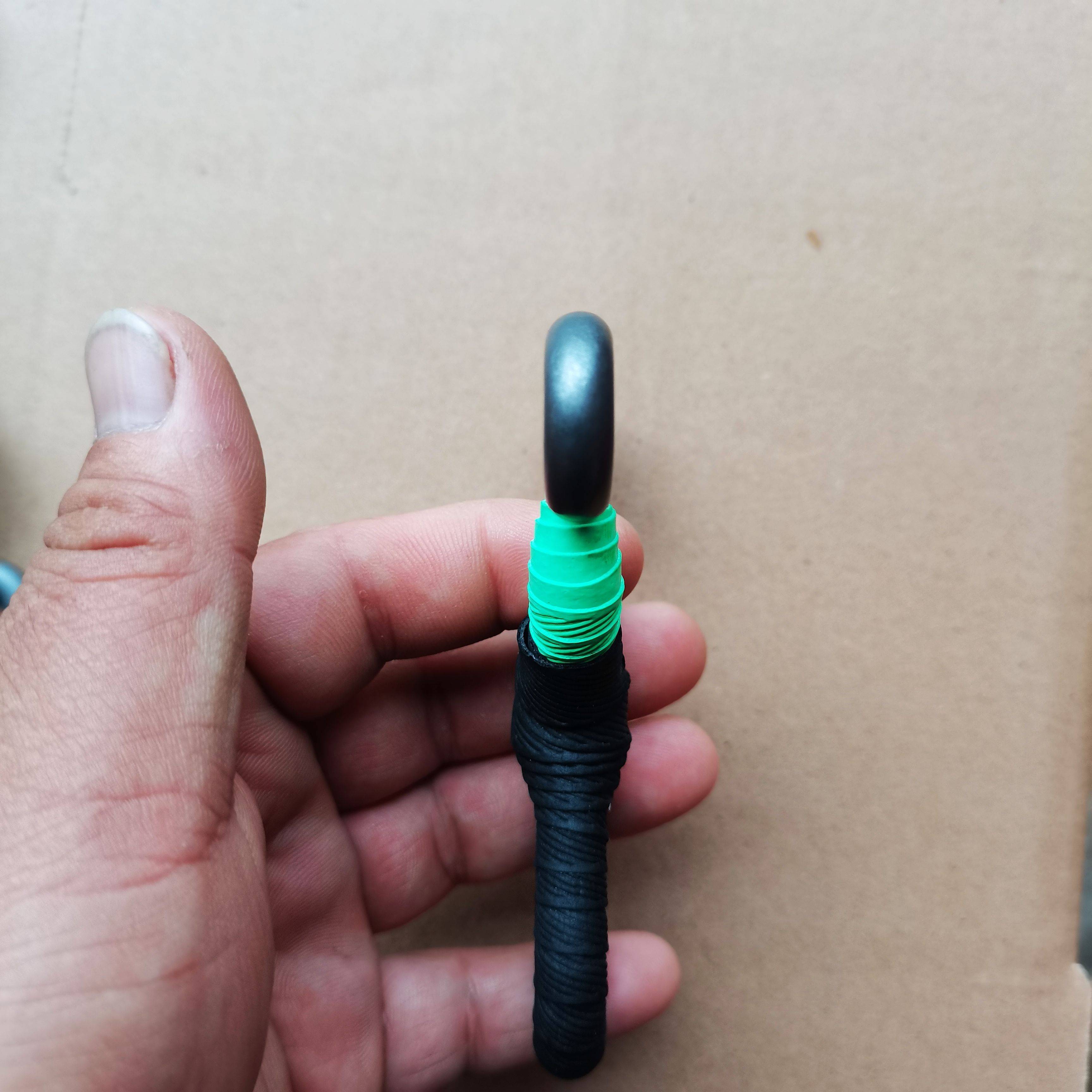 TC21 titanium alloy traditional cold -curved traditional slingshot straight small bow door round rubber band flat skin traditional high -precision archers