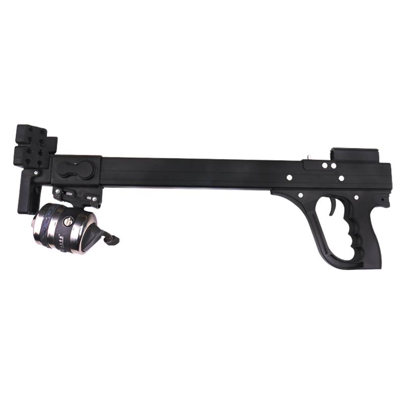 Raptors New Two Section of Fish Artifacts Double Fishing Rod High -precision Laser Bow Arrows Full Automatic Fish Playing Gun