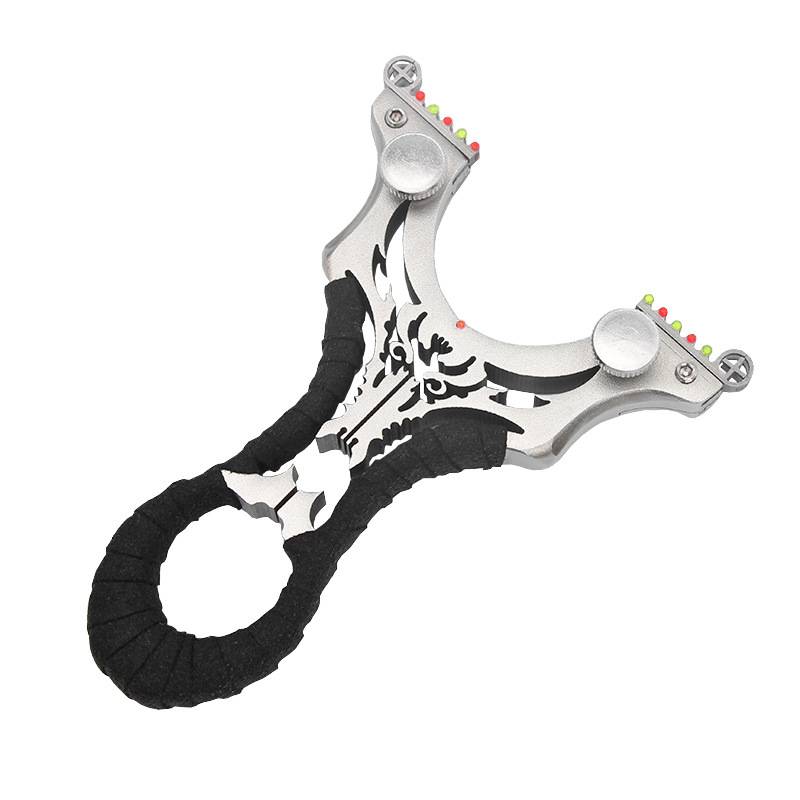 Slingshot adults Special stainless steel flat -skinned diamond clamps outdoor shooting competition