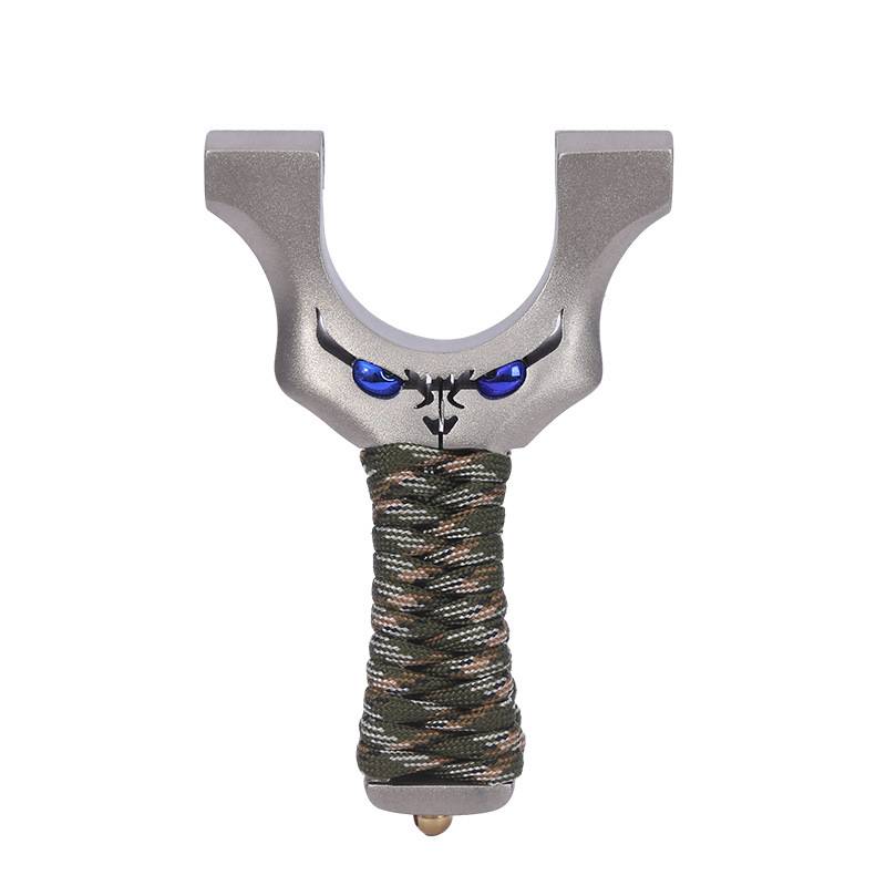 New outdoor anti -titanium slingshot Little devil stainless steel slingshot slingshot dragon teeth fast pressure