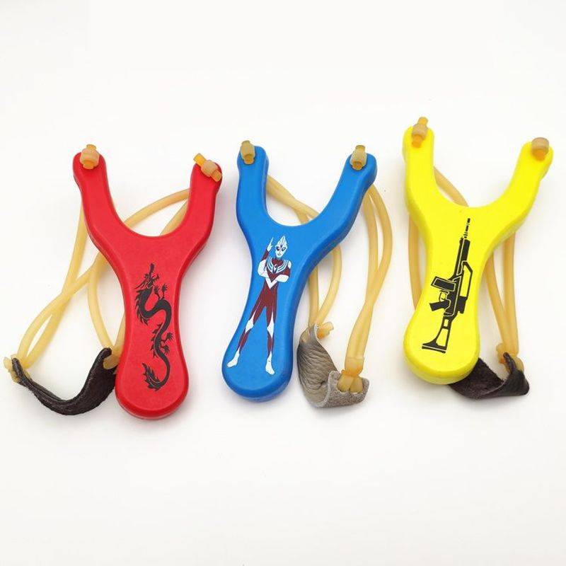 Traditional wooden slingshot outdoor competitive solid wood slingshot classic adult children toys toy wooden fork primary entry slingshot