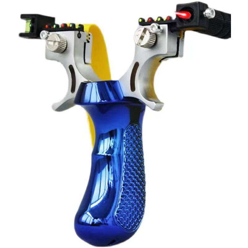 New laser slingshot flat rubber band high power, high precision 98K sniper resin outdoor toys shooter