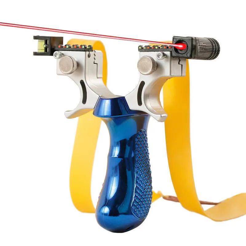The new slingshot high -precision authentic high power fast pressure, accurate flat rubber band adult outdoor single bow competition special