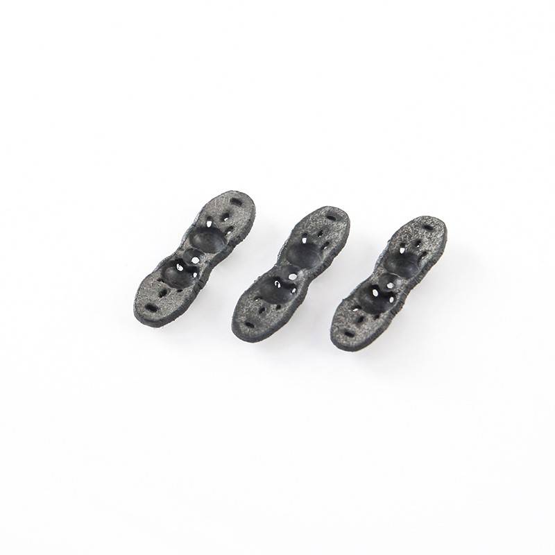 Slingshot leather round flat rubber band positioning ultra -fiber quiet competition e leather Mimi leather pocket durable traditional plus