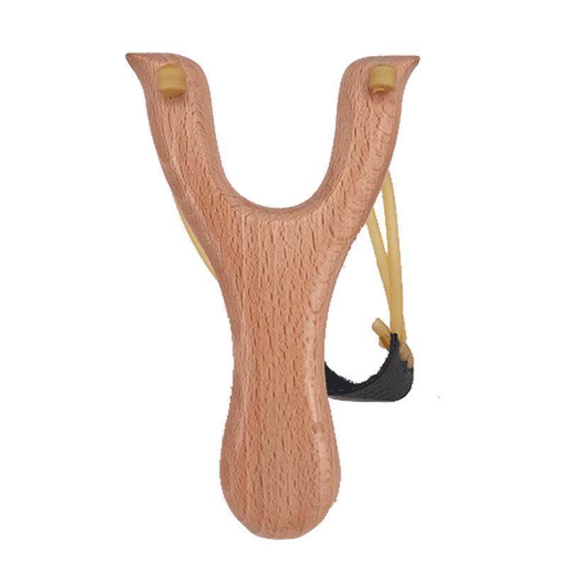 Boys wooden children's bombers, rubber band high -precision solid wood fork sniper sniper sniper wooden slingiers special models