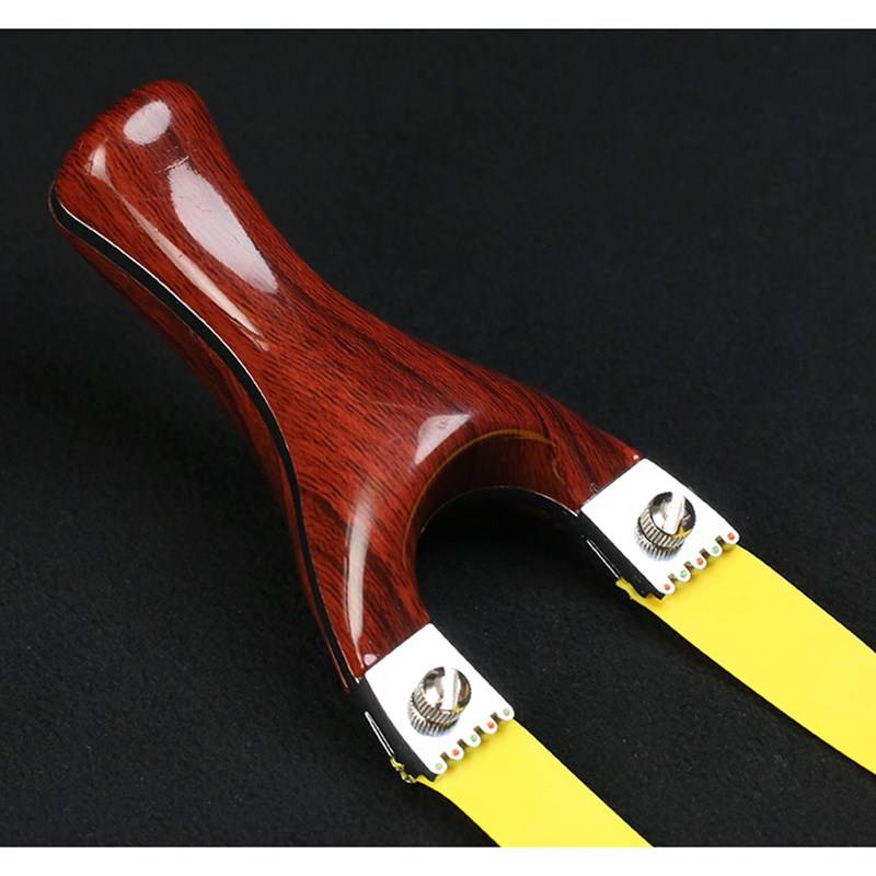 New stainless steel slingshot flat skin large P power bullet rack high -precision outdoor high -voltage precision professional competition