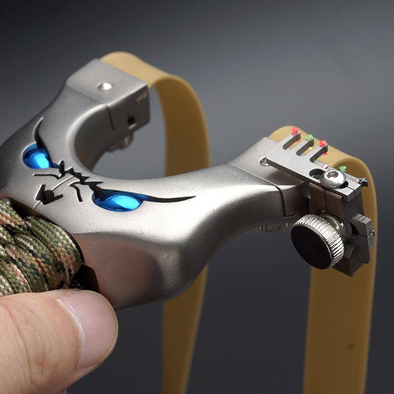 High-precision stainless steel slingshots to enhance the ballistics shelf for professional outdoor relativism