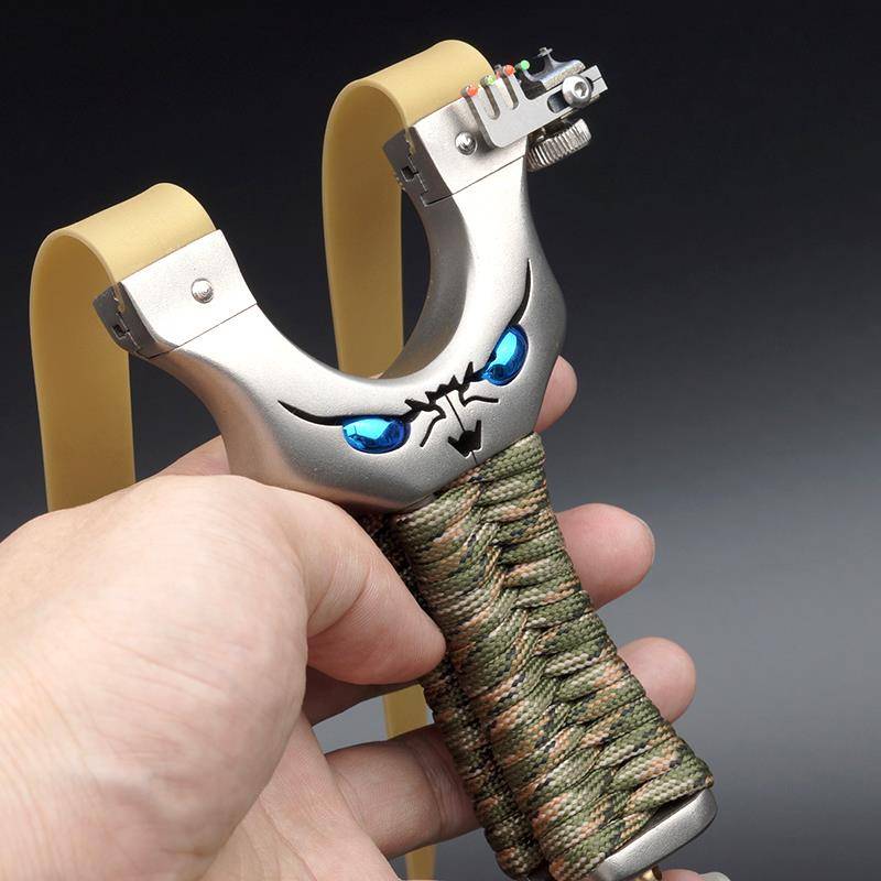 High-precision stainless steel slingshots to enhance the ballistics shelf for professional outdoor relativism