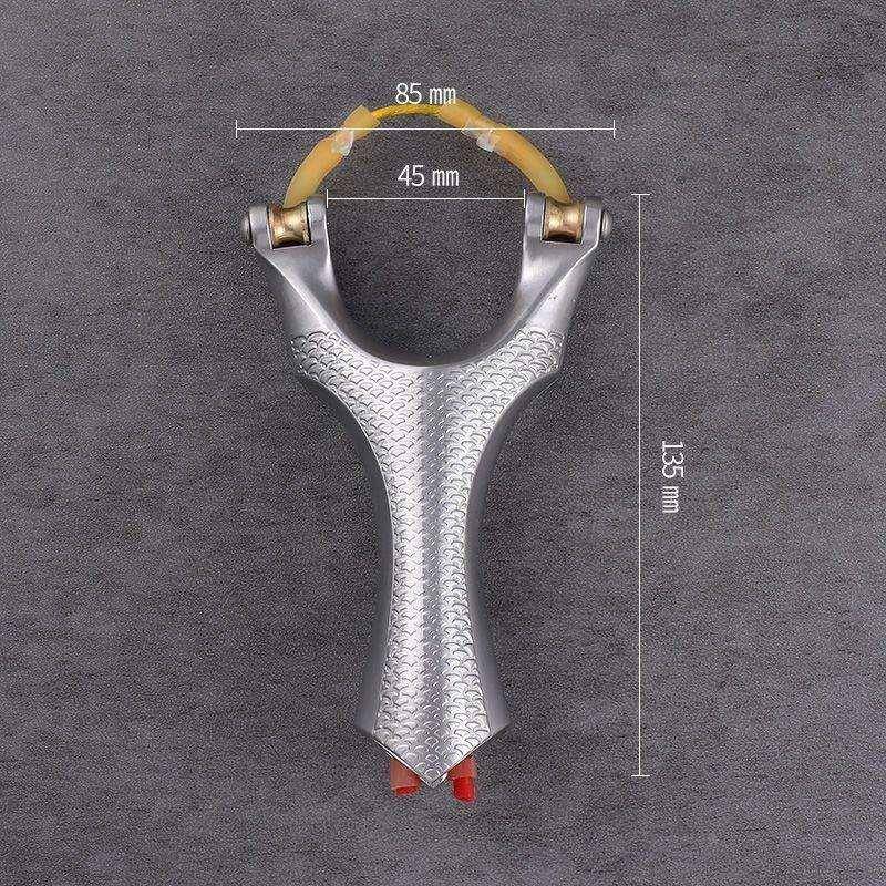 The new Tianya pulley slingshot precision fishing fish fast -racing stainless steel fisheya dedicated to the top sling