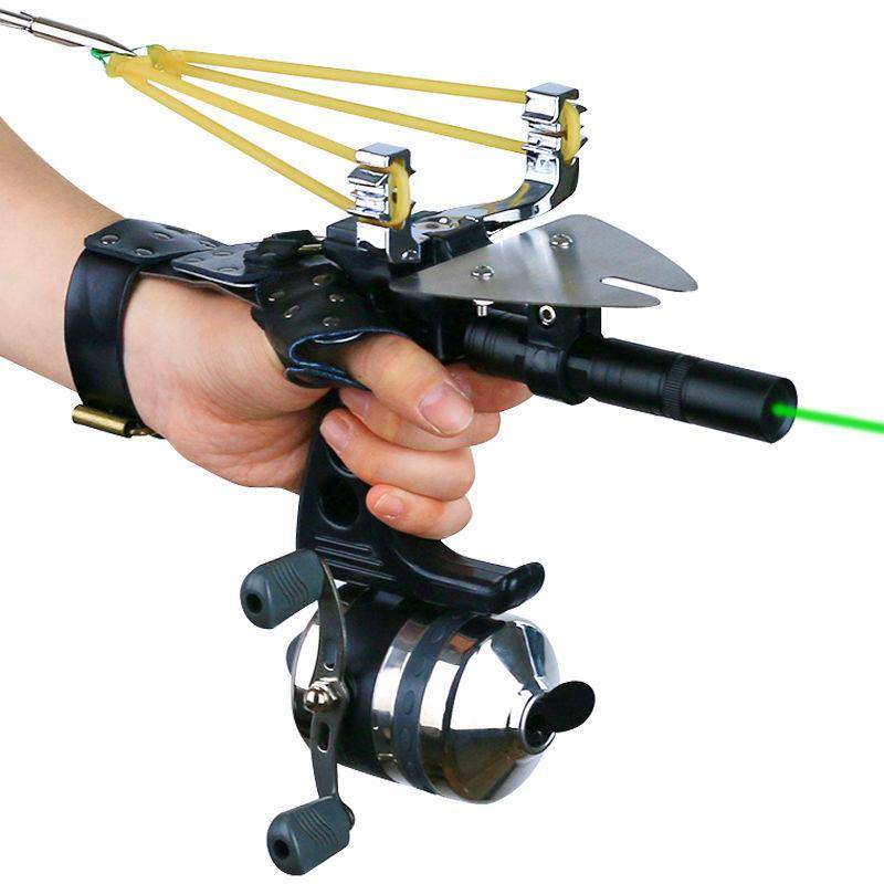 New fishing artifact, slingshin fishing set, high accuracy infrared laser fish dart arrow artifact Daquan