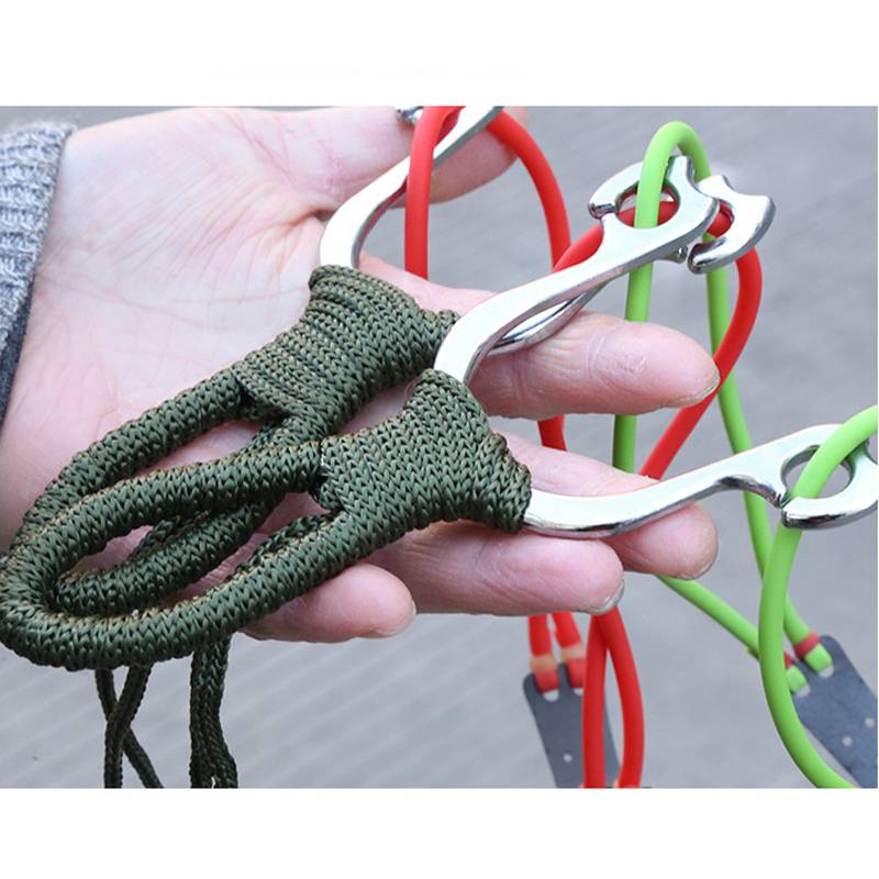Slingshot new round rubber band high -precision competition Special child safety mud pill egg bow adult steel bowl bow and arrow toy