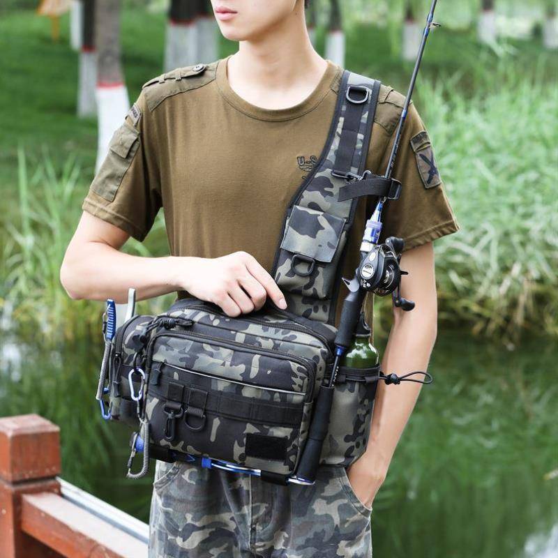 Men's Board Blog Single Electric Upgraded Edition Rescue Tactical Waste Bags and Waterproof Equipment Fishing Workers Men's Men's Battle