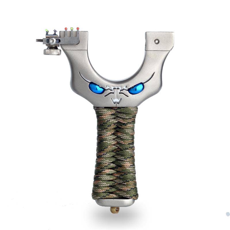 2024 new stainless steel slingshot is free of flat outdoor professional slingshin, fast -crushing bow high standard power