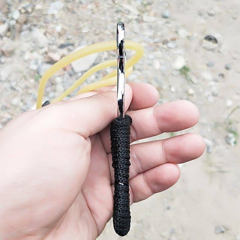 Traditional slingshot 1745 round skin tendons, high precision, accurate and high -pressure high -pressure device bullets heavy power