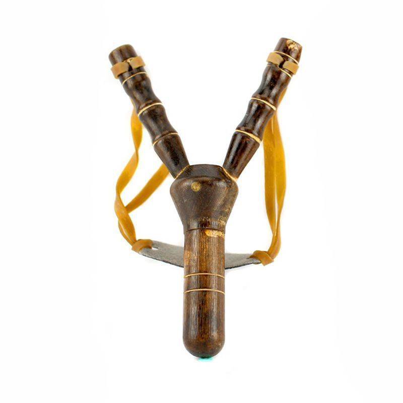 Slingshot toy rubber band Children boys toy safety High -precision Children play slingshot wood bamboo quality small slingshot