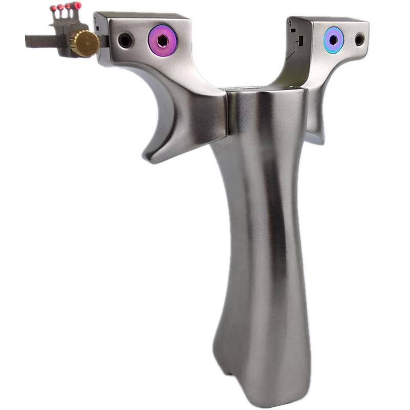 The Titanium Alloy Legendary Slingshots are so powerful that the stainless steel flat-fingers don't tie off a live bombter outside of Ray's house