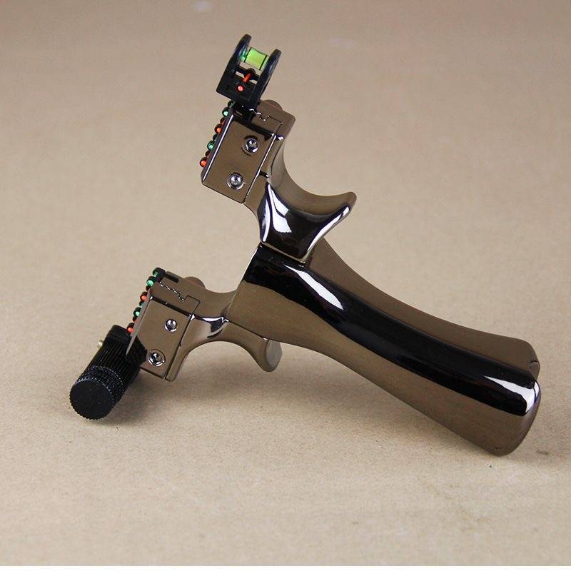 Slingshot new adult upgrades dedicated upgrade thickened flat rubber bands large power, high precision traditional single work frame excitement