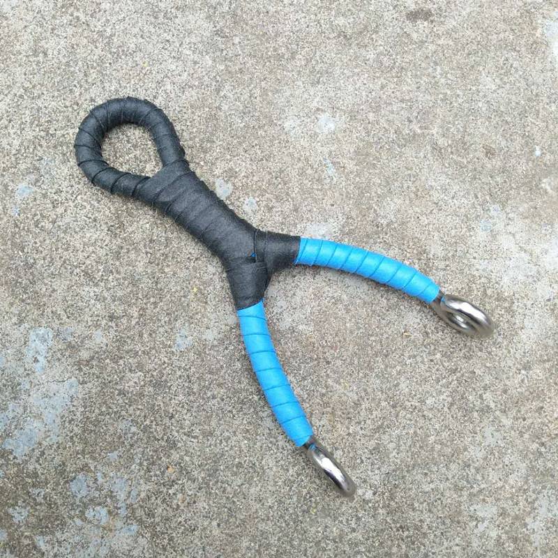 Slingshot fork stainless steel slingshot pure handmade 304 metal non -rust adult toy traditional cold bend straight bow