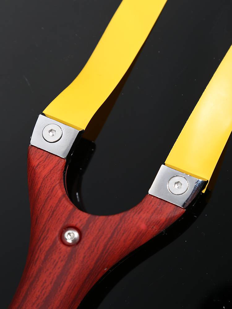 Slingshot flat rubber band high precision strong power, high -elastic high elastic outdoor genuine steel ball dedicated new model