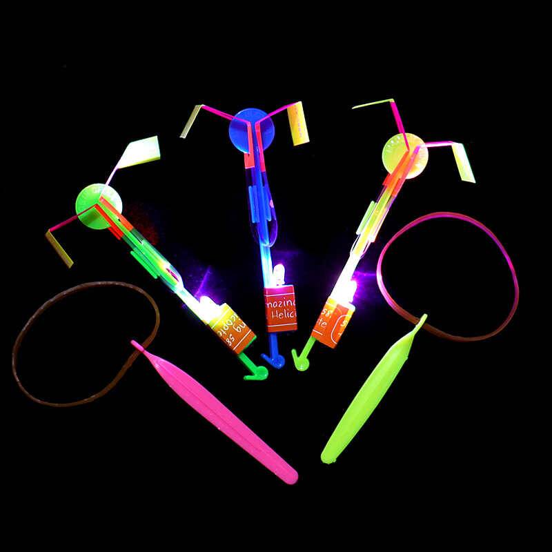 Lighting Bow Flying Arrow Blue Light Double Flying Sword Children's Gift Night Market Hot Sell toys