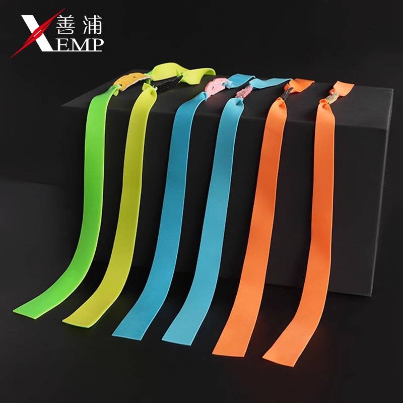 Slingshot rubber band A1P80-Thick flat rubber band back rubber band rubber band violence short pull-free anti-freezing resistance and durable