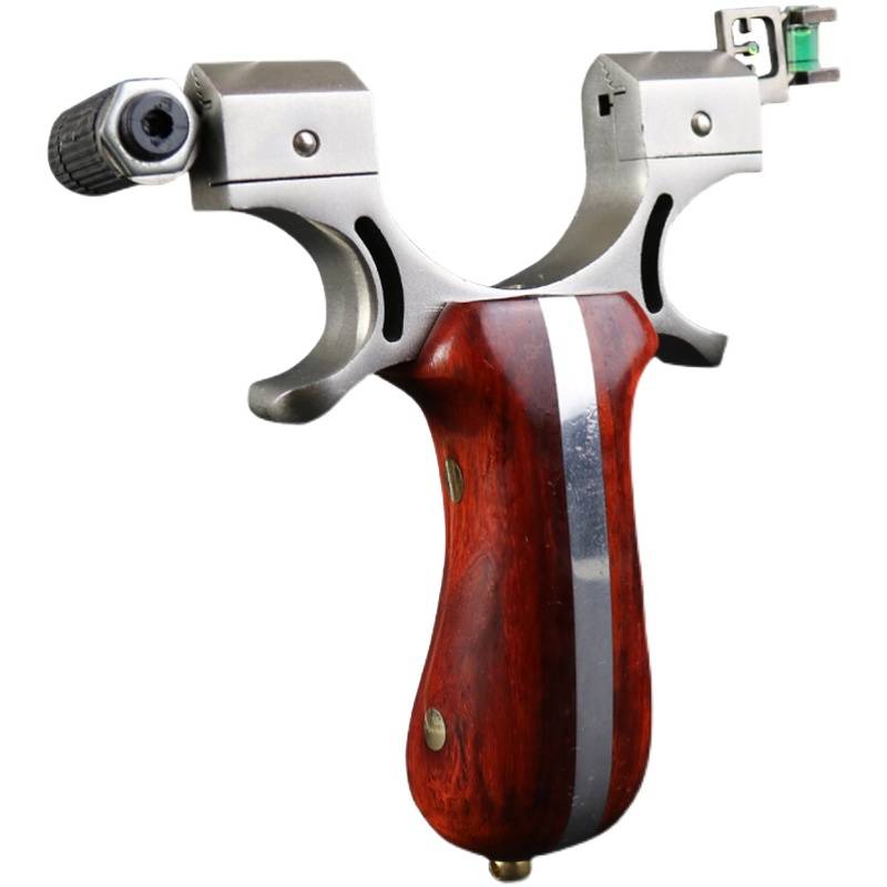 Slingshot long -shot solid wood high -precision high -pressure infrared laser new naked bow large power high elastic competition special