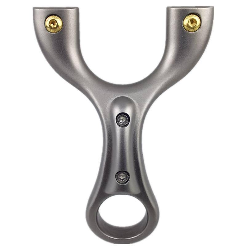 The titanium pelvis in the palm of the titanium