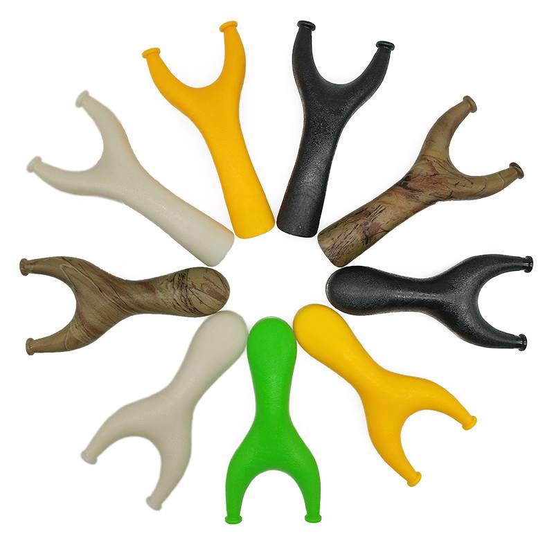 ABS resin plastic flat skin soby high precision high -precision, powerful anti -song flying tiger fork outdoor competitive ejection toy bow