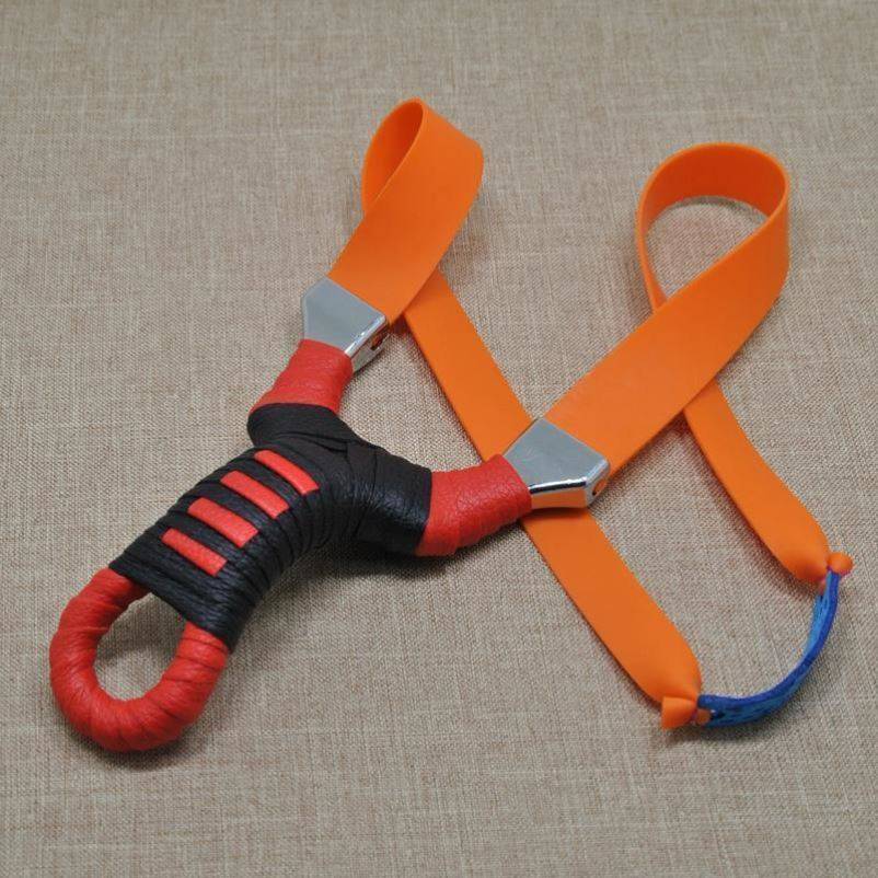 Flat skin slingshot is free of flat skin band slingshot outdoor precision alloy slingshot avoiding slingshot anti -vulnerability