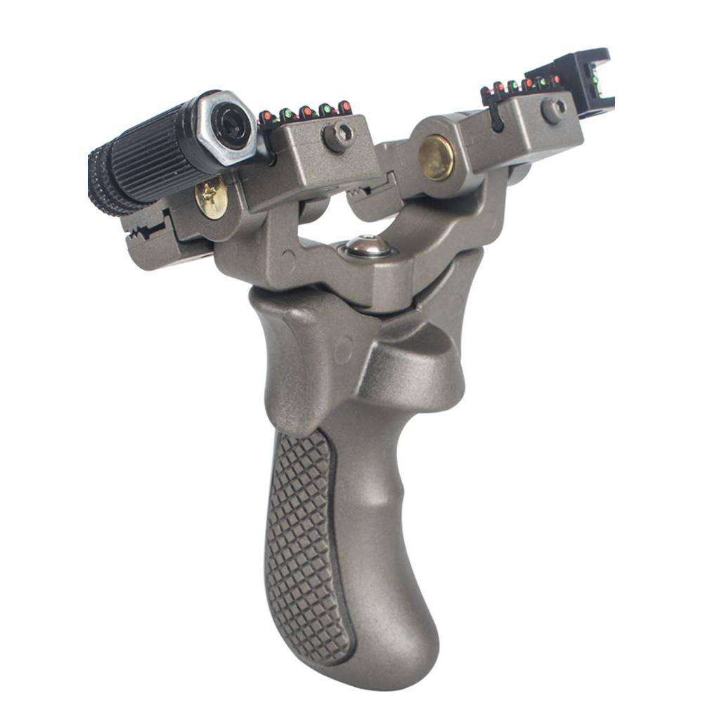 New rotation fast -flat -flat skin slingshot professional outdoor powerful bouncing, high accuracy high -precision large power bullet