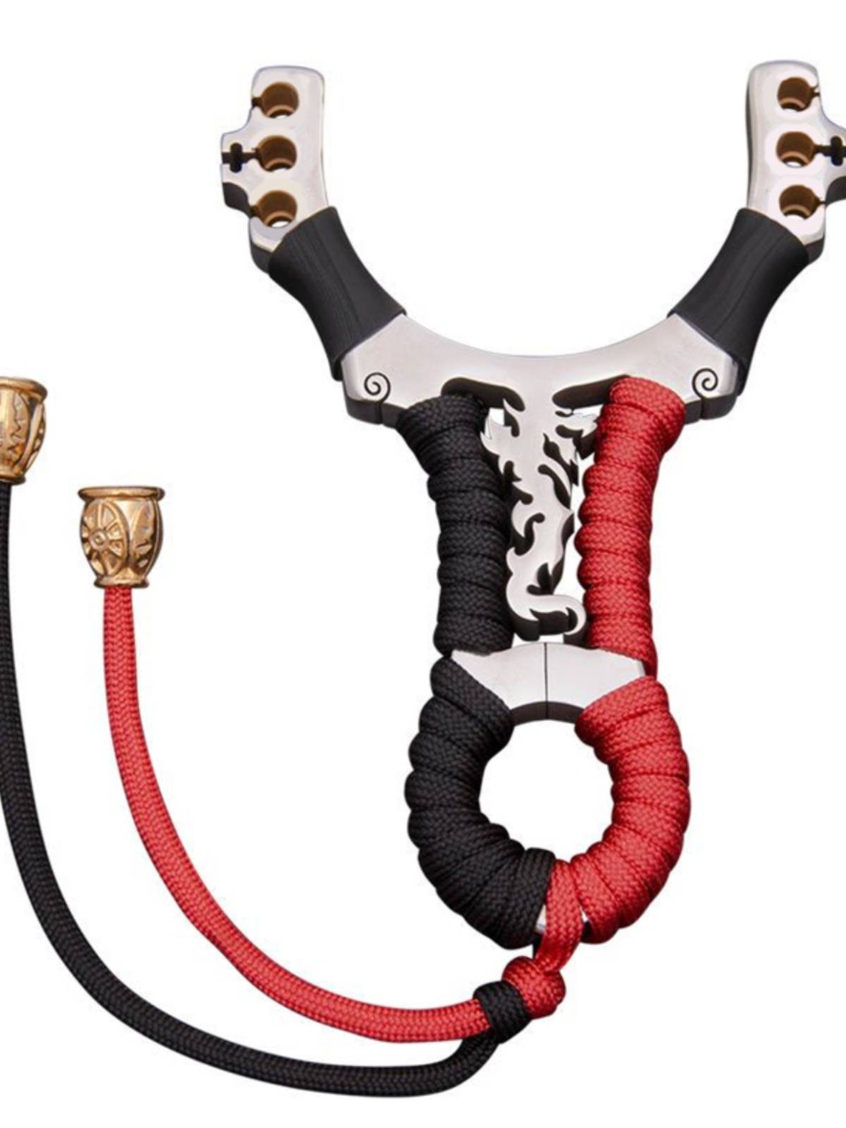 Stainless steel straight slingshot High -precision high -precision powerful new dragon traditional 6 -share ammunition adult special play pigeon
