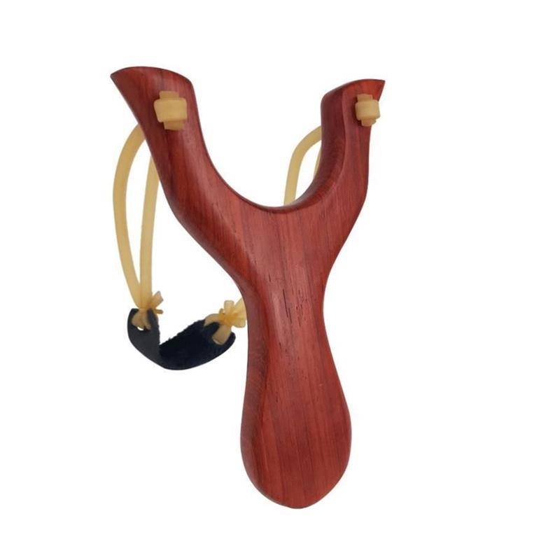 Traditional wooden slingshot outdoor competitive solid wood slingshot classic adult children toys toy wooden fork primary entry slingshot