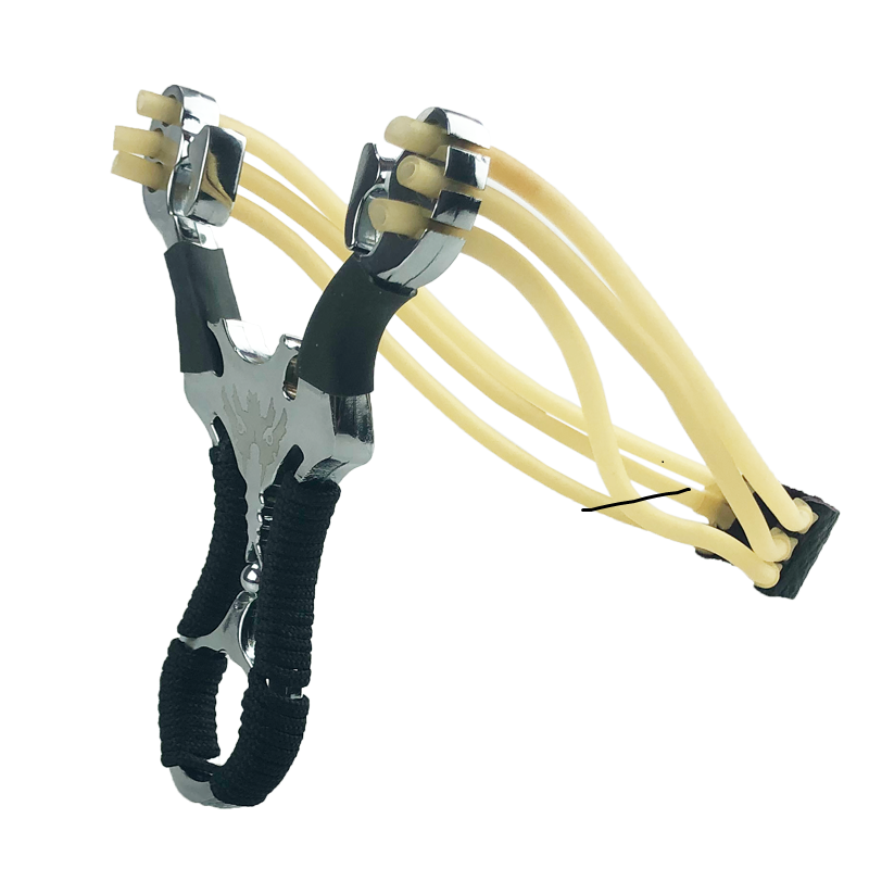 Outdoor anti -slingshot High -precision powerful bullet worker big power bow rack round rubber band new toys