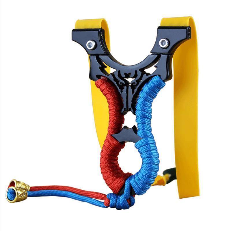 Flat Skin Bow High -precision Stainless Steel Quick Pressor Outdoor Children's Toys Bowing Bowing Wolverine Wolf Bullet