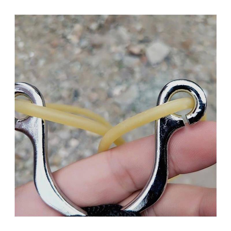 Traditional slingshot 1745 round skin tendons, high precision, accurate and high -pressure high -pressure device bullets heavy power