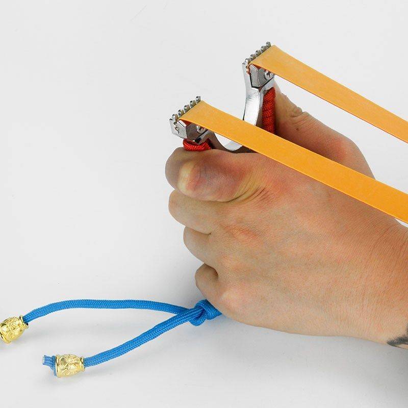 Press -free flat -skinned slingshot High accuracy Outdoor powerful fast pressure bow large power shelf