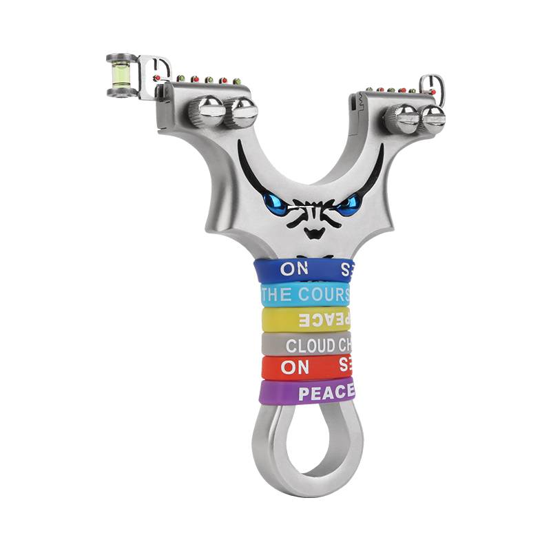Stainless Steel 8020 9025 Slingshot High -precision Genuine Quick pressure Precision Flat Skin Adult Outdoor Competition