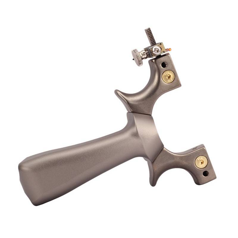 Thunder Slocked Bow high precision bow stainless steel slingshot titanium alloy large power R flat skin genuine new high -precision